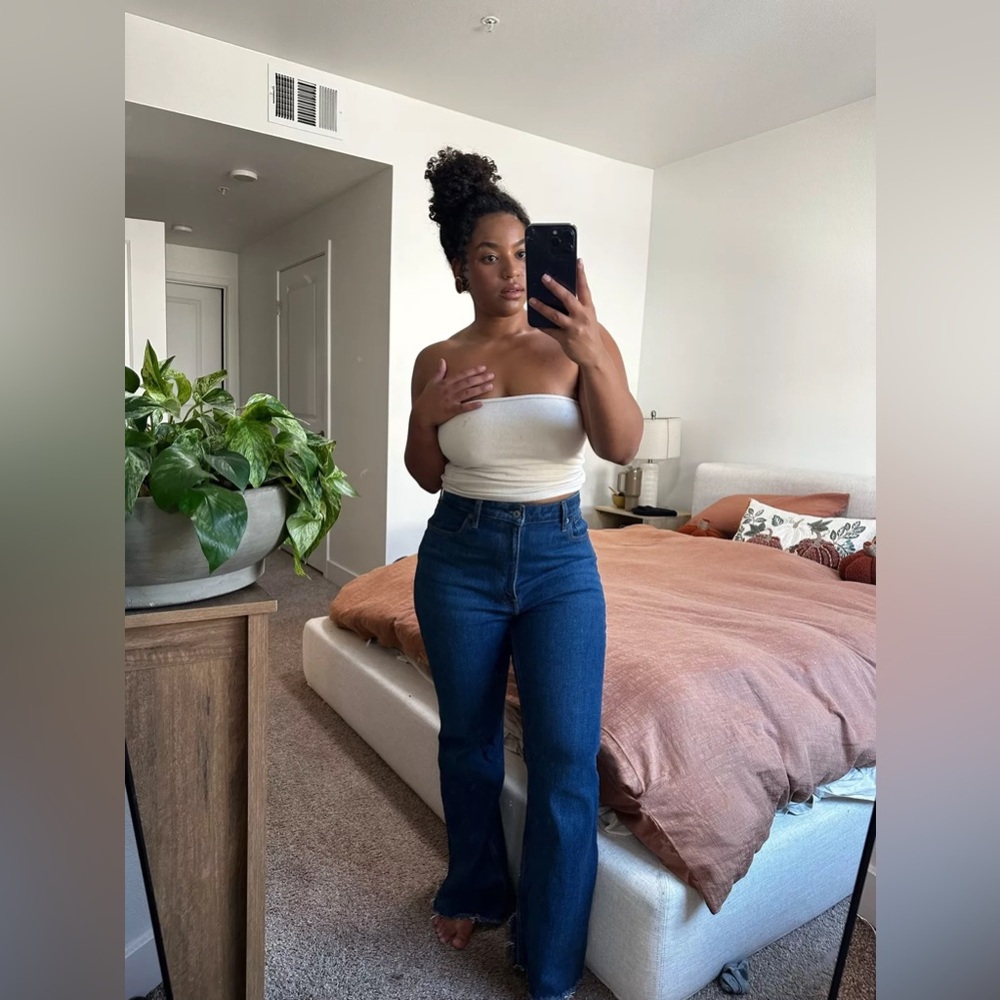 Abercrombie & Fitch Blue Flare Jeans